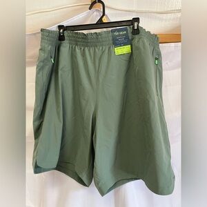 Tek Gear Men's Athletic Olive Shorts